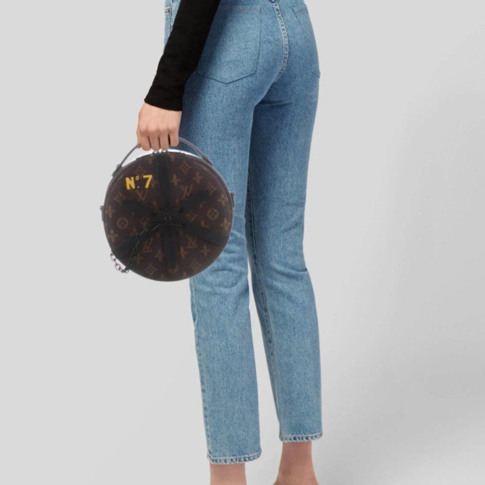 Louis Vuitton Wheel box bag Virgil Abloh N°7 Monogram LV round SS22 Rare No 7 - Picture 4 of 14
